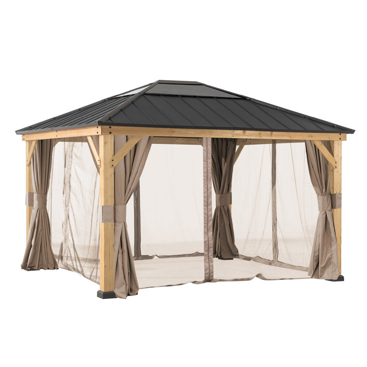 Sunjoy Universal Mosquito Netting for 11 ft. x 13 ft. WoodFramed